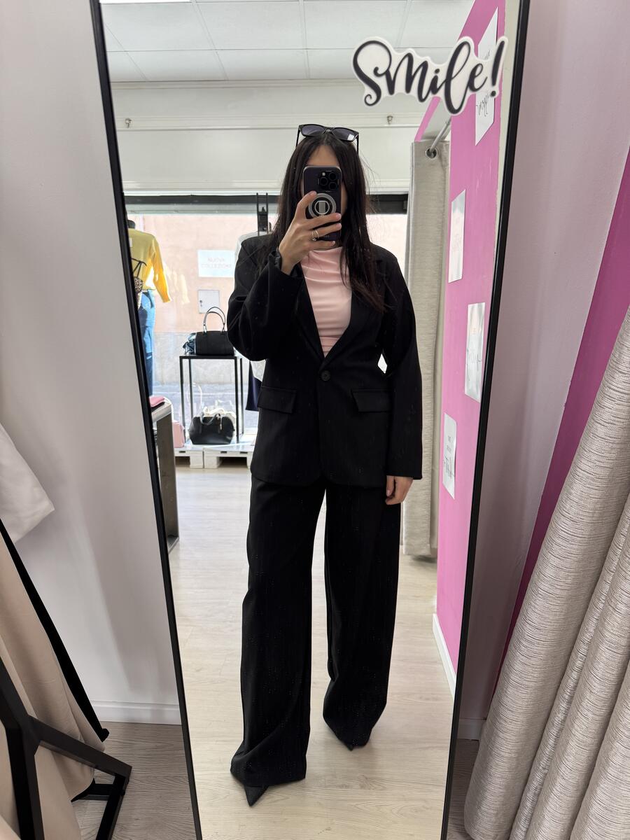 NOVITÀ Completo gessato in lurex