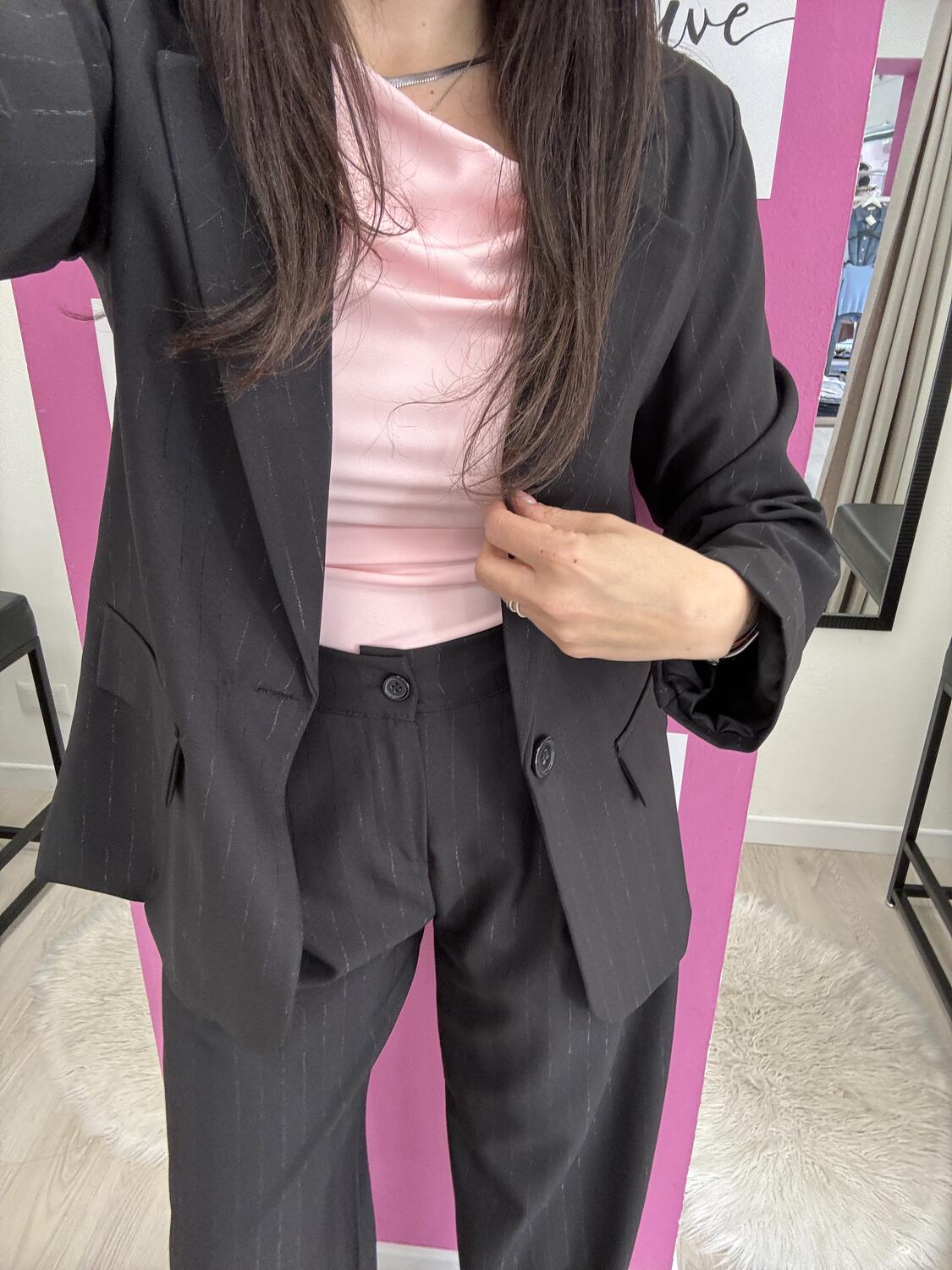 NOVITÀ Completo gessato in lurex