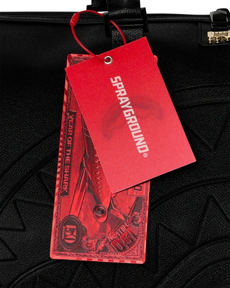 Sprayground Gold Brick Lux Duffle