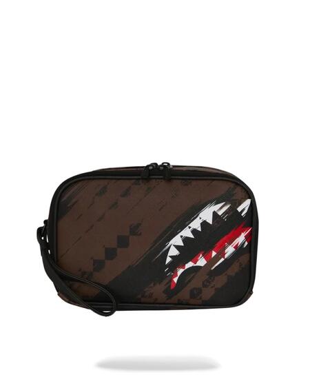 Sprayground Smeared Grunge Toiletry Brick