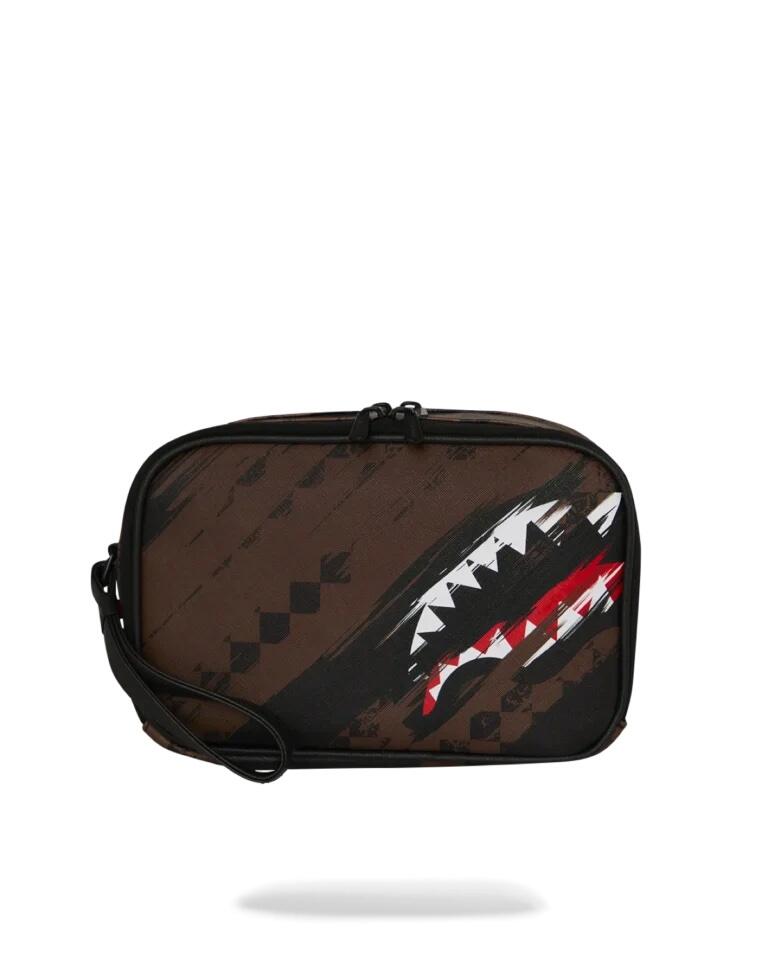 Sprayground Smeared Grunge Toiletry Brick