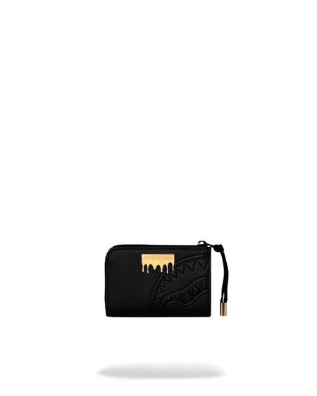 Sprayground Gold Brick Luxe Wallet