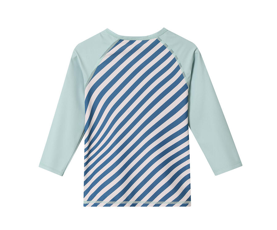 Maglia nuoto manica lunga UPF 50+ Stripes Blues & Beyond