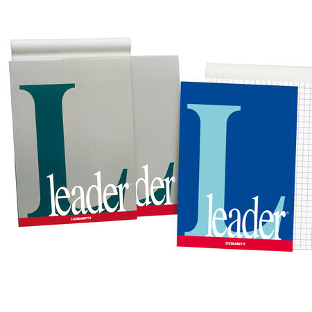 Blocco notes LEADER A4 90 fogli 80 GR - conf. 5 pz