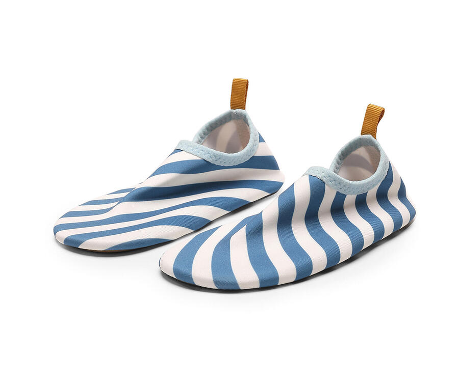 Scarpette Antiscivolo - Stripes Blues & Beyond