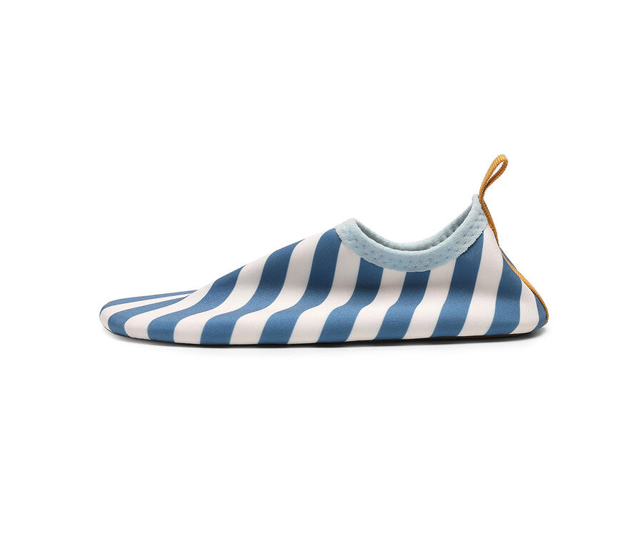 Scarpette Antiscivolo - Stripes Blues & Beyond