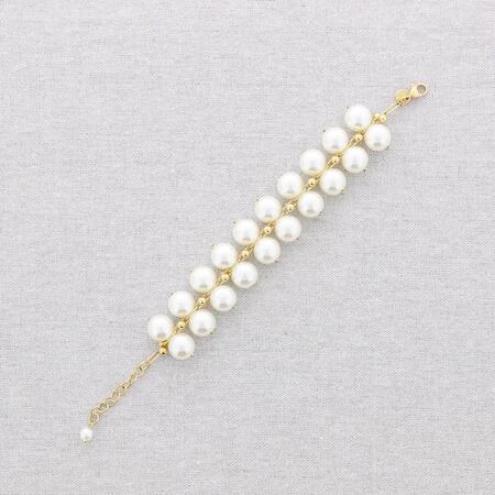 Bracciale Acciaio Finitura Perla 12mm