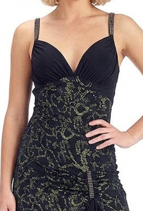 DRESS TO TANGO AND LATIN DANCE WITH BACK SUPER UNGLUED 4-0045E