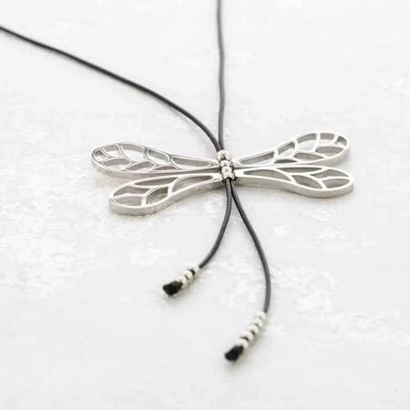Collana Libellula Acciaio SILVER 