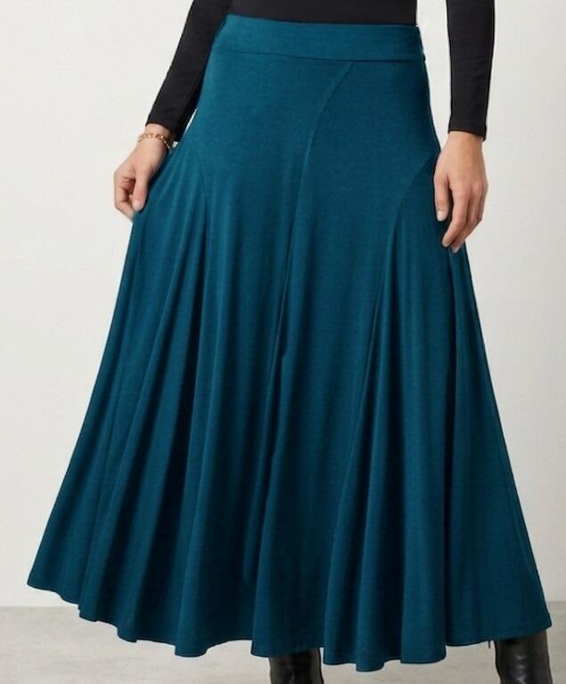 SKIRT LONG DANCE CUT TO BIAS TO SMOOTH AND DANCES 2-0009