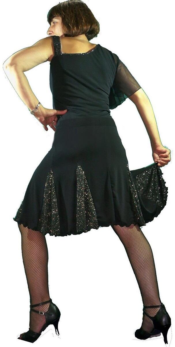 BRILLANT SKIRT FOR DANCE 2-0007