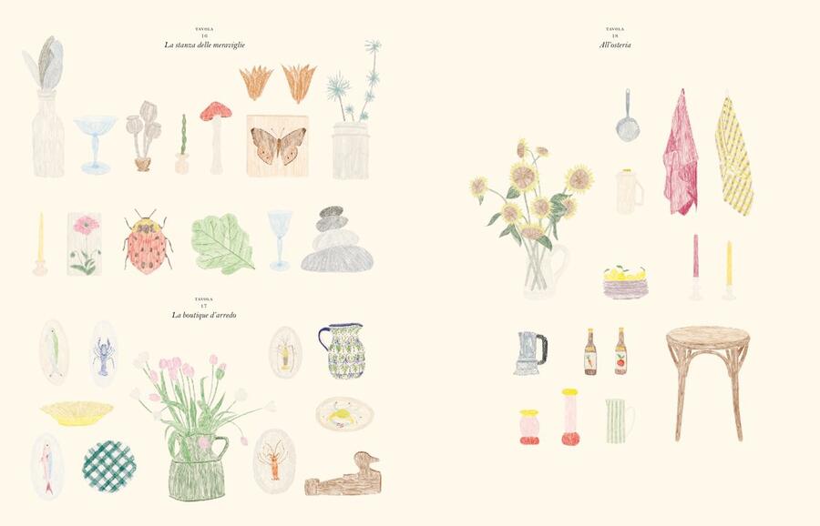 Il mercato. Adesivi e tavole da colorare