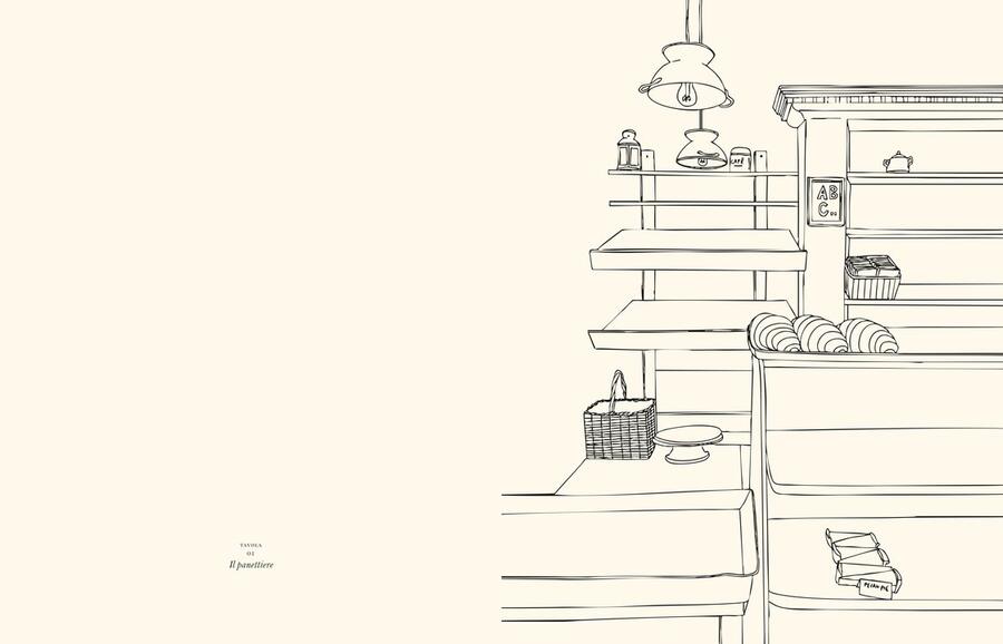 Il mercato. Adesivi e tavole da colorare