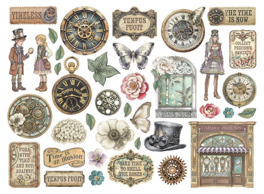 Die Cuts Gardens of Time