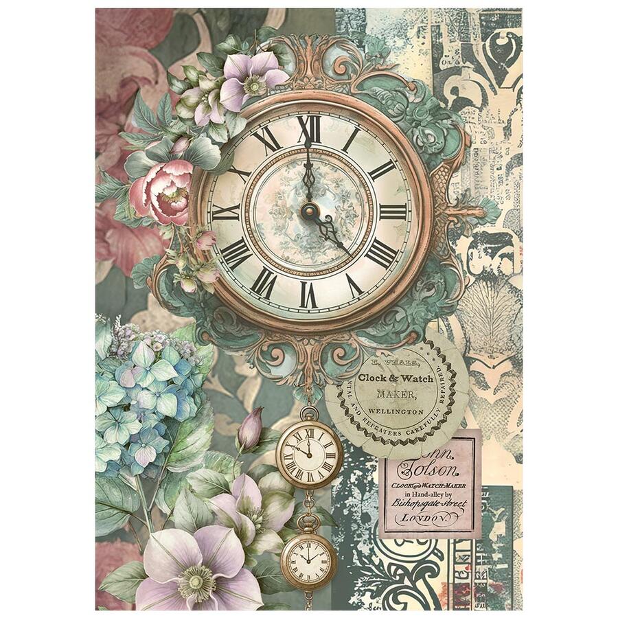 Selezione 8 Carta di riso Fto A6 Gardens of Time