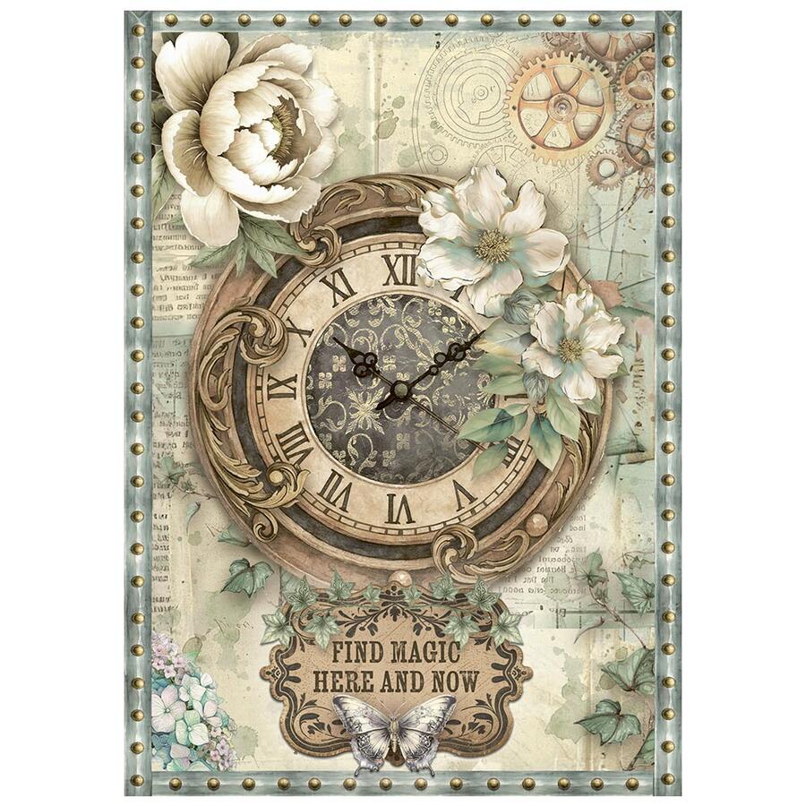 Selezione 8 Carta di riso Fto A6 Gardens of Time