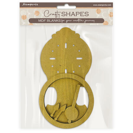 Crafty Shapes Gardens of Time orologio a pendolo