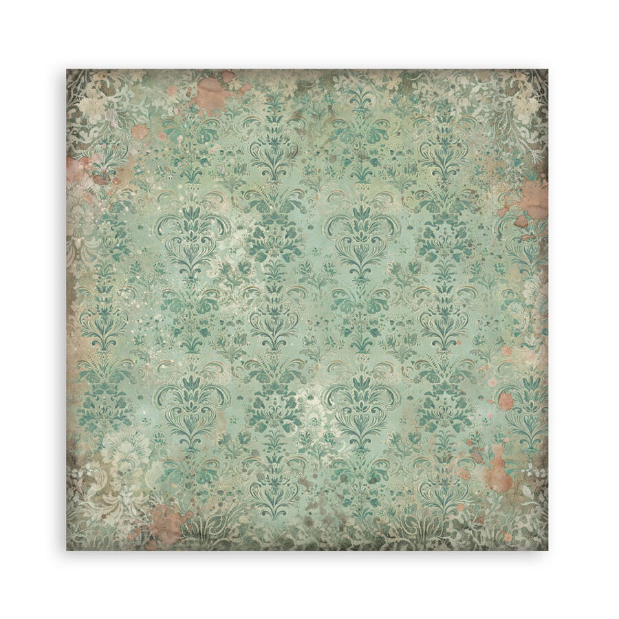 Blocco 10 fogli 30,5 x 30,5 Double Face Gardens of Time