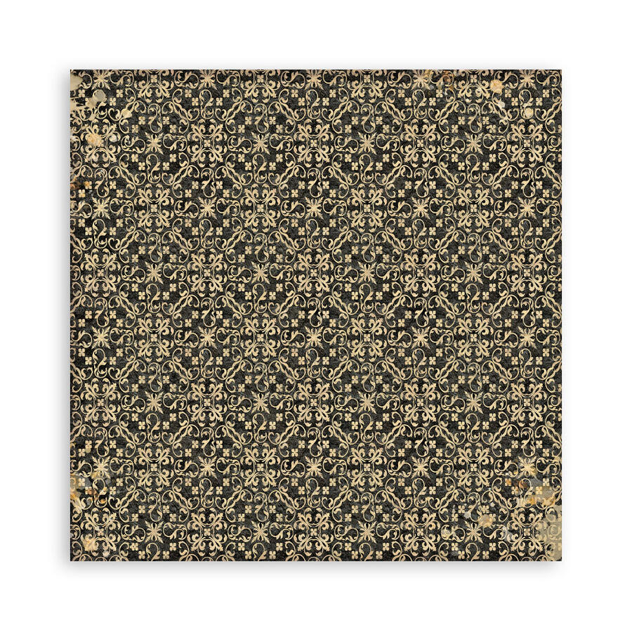 Blocco 10 fogli 20,3 x 20,3 Double Face Backgrounds Gardens of Time