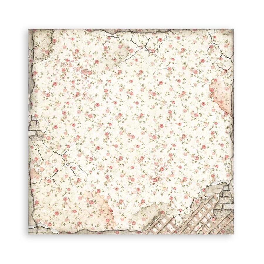 Blocco 22 fogli 30,5 x 30,5 Single FaceHouse of Roses