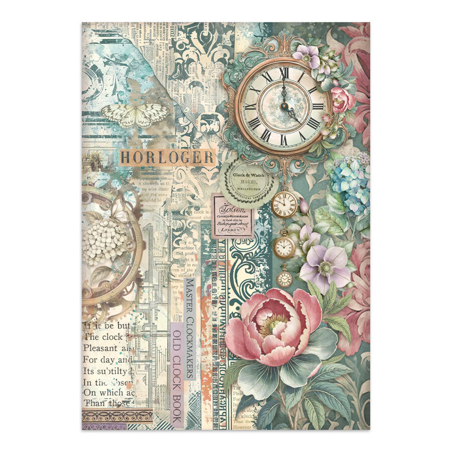 Junk Journal stickers, cut-outs, backgrounds Gardens of Time