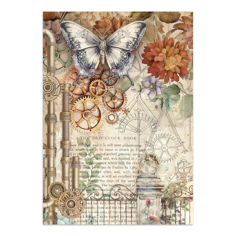 Junk Journal Focus Point A5 Gardens of Time