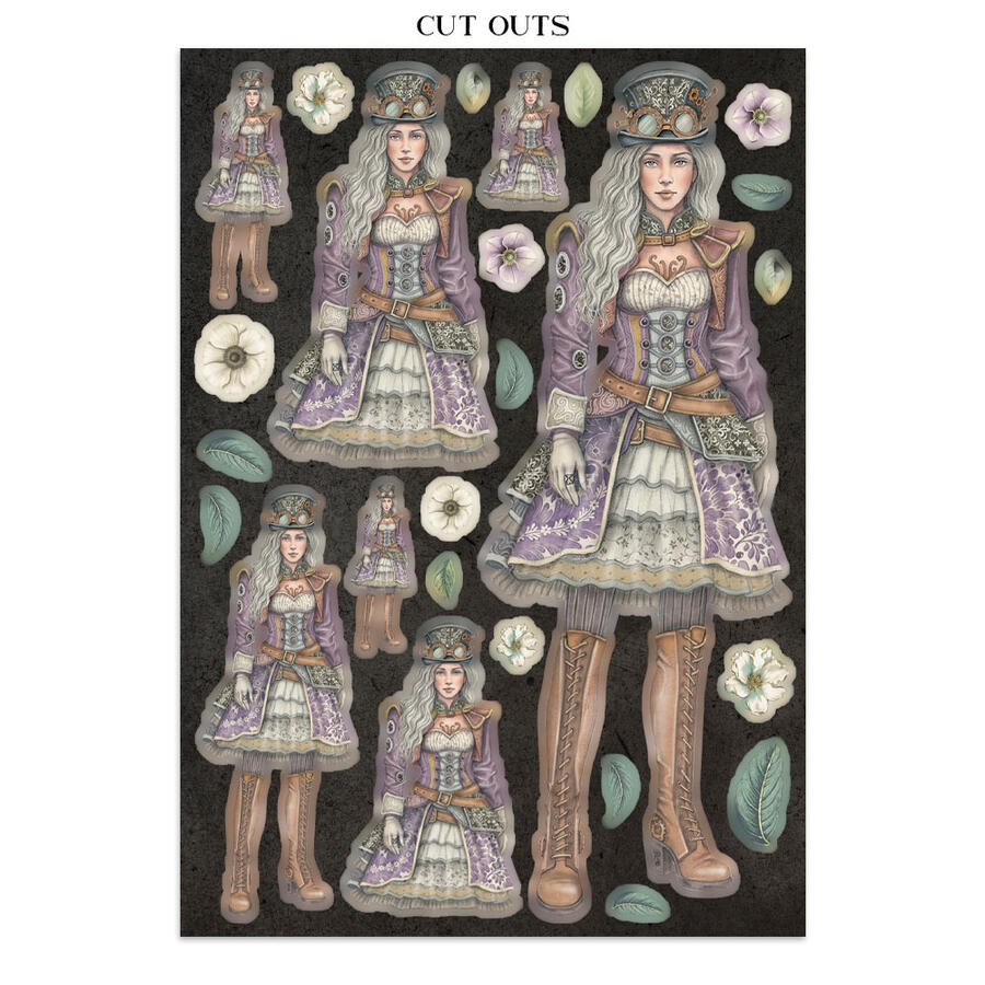 Junk Journal Focus Point A5 Gardens of Time