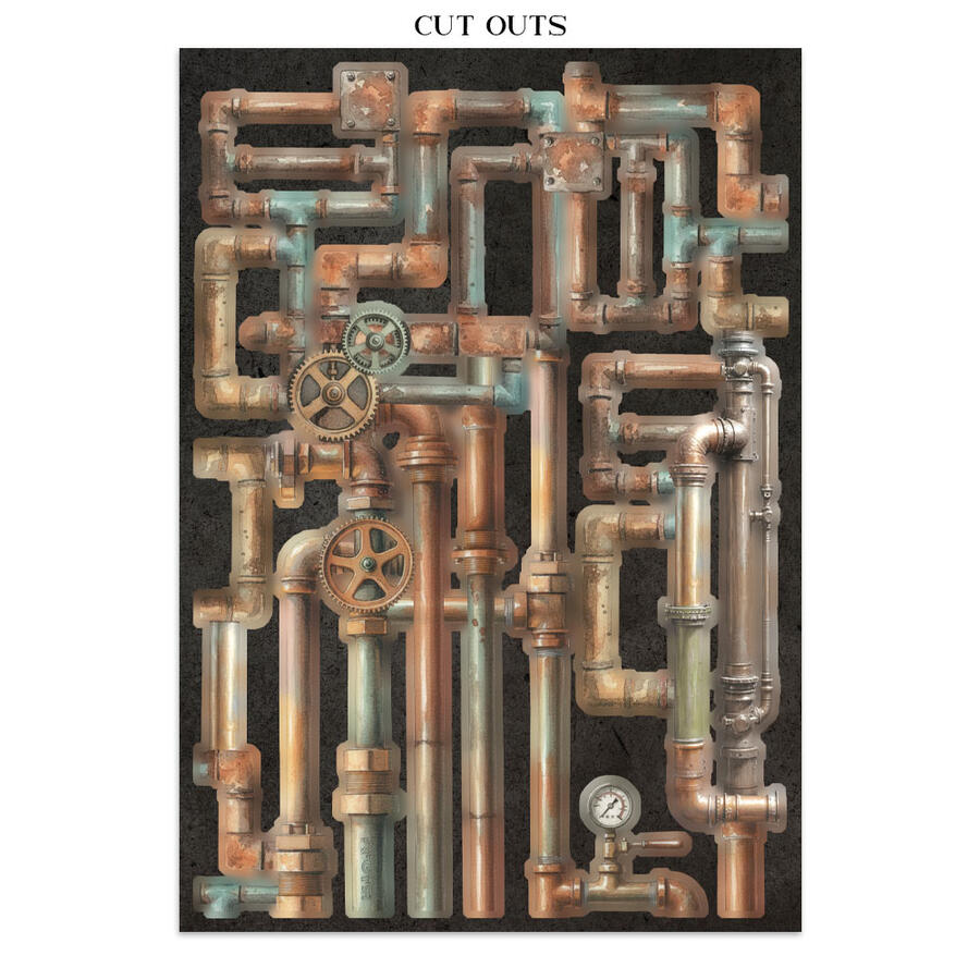 Junk Journal Focus Point A5 Gardens of Time