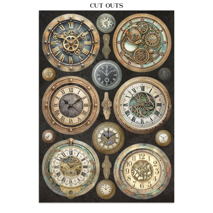 Junk Journal Focus Point A5 Gardens of Time