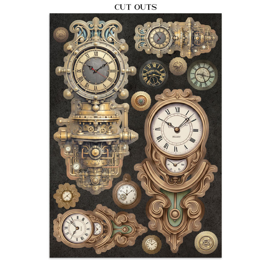 Junk Journal Focus Point A5 Gardens of Time