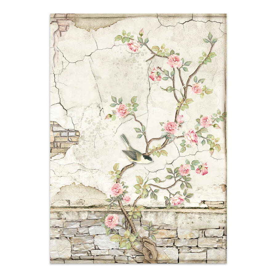 Junk Journal stickers, cut-outs, backgrounds House of Roses