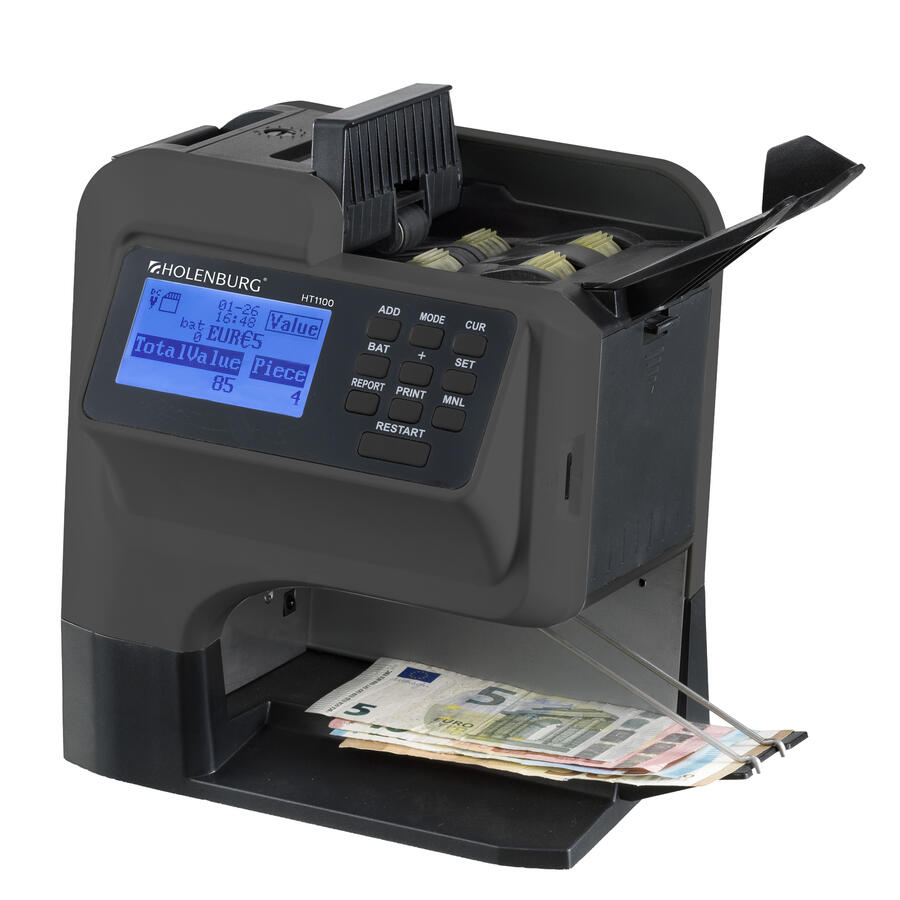Conta / Verifica / Valorizza banconote miste HT1100 Holenburg