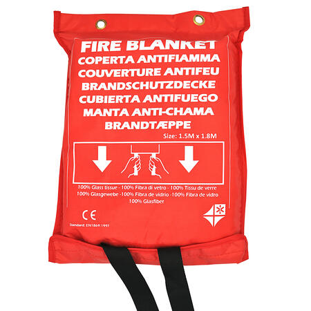 Coperta Antifuoco / Antifiamma in Fibra di Vetro – 150×180 cm