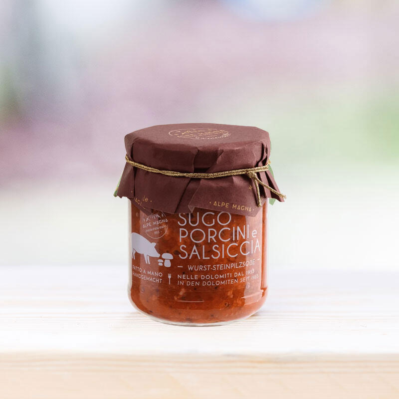 SUGO AI FUNGHI PORCINI E SALSICCIA