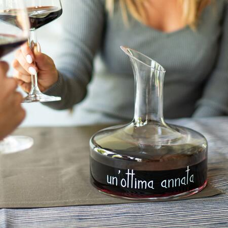 Simply Day - Decanter Vino Un'ottima Annata in Vetro | 1,5 Litri