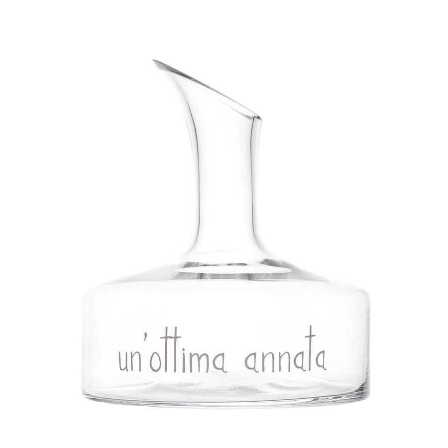 Simply Day - Decanter Vino Un'ottima Annata in Vetro | 1,5 Litri