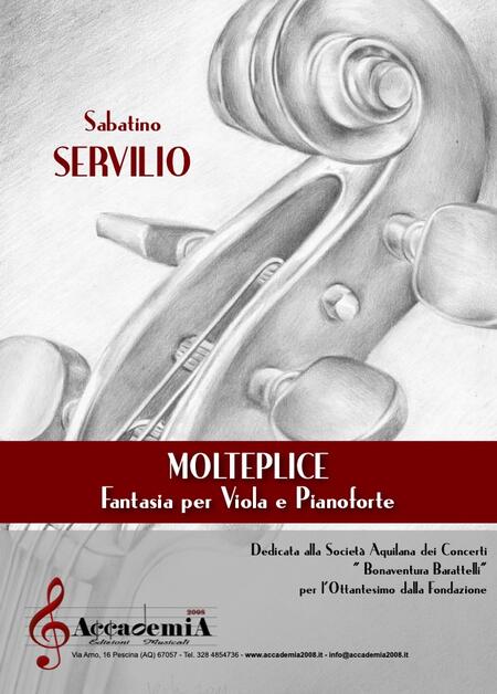 MOLTEPLICE (Pianoforte e Viola) - Sabatino Servilio