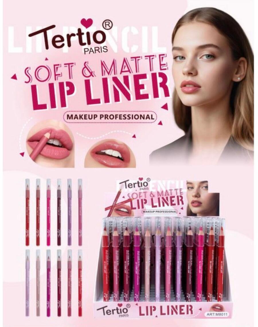 TERTIO SOFT & MATTE LIP LINER [Conf. da 72 pezzi]