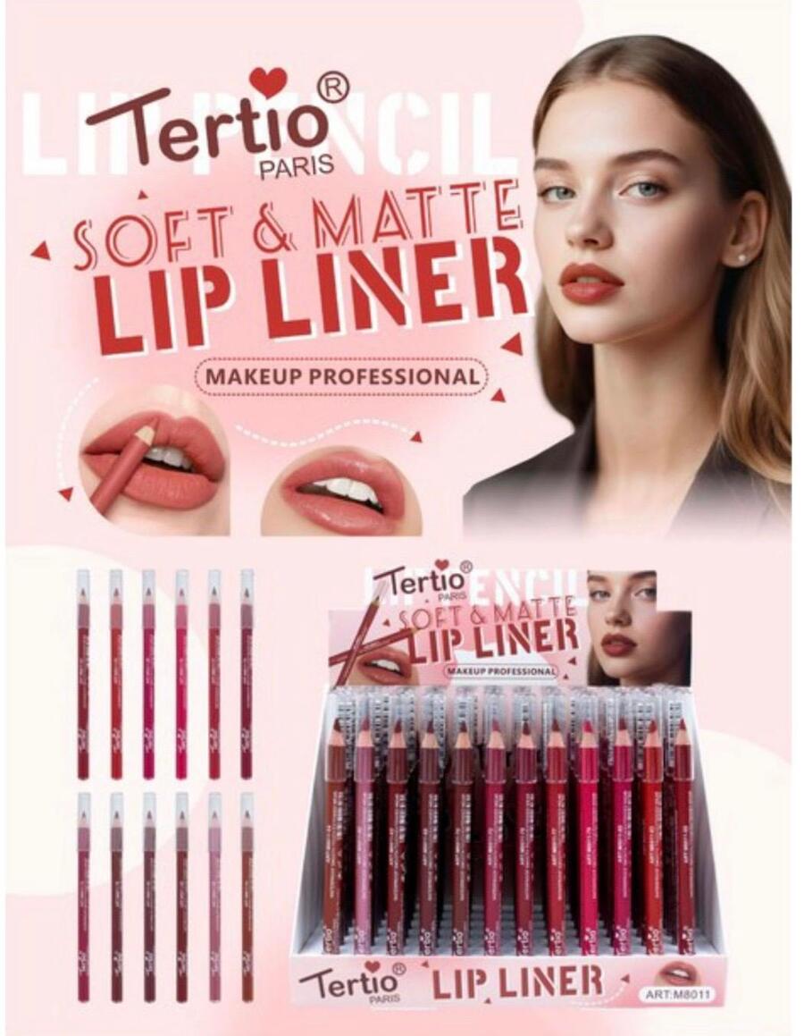 TERTIO SOFT & MATTE LIP LINER [Conf. da 72 pezzi]