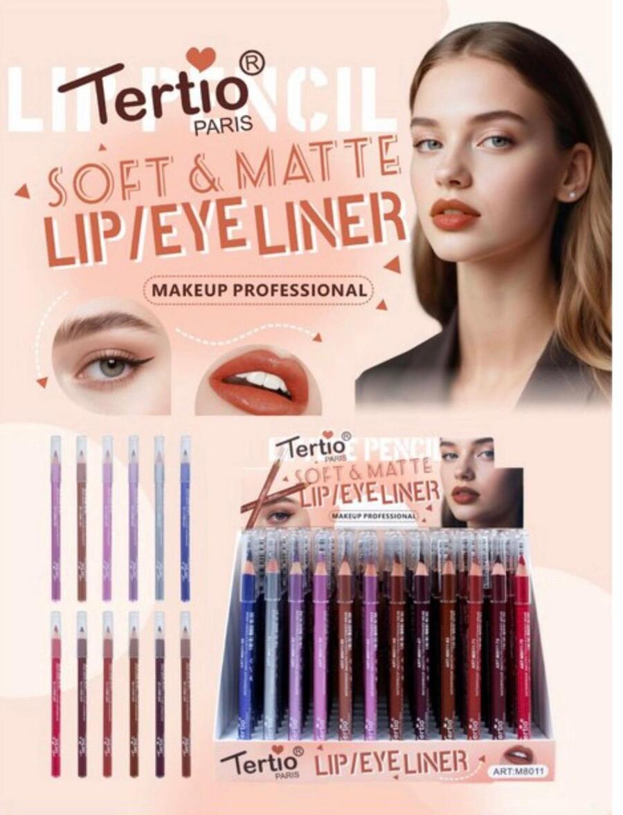 TERTIO SOFT & MATTE LIP / EYE LINER [Conf. da 72 pezzi]