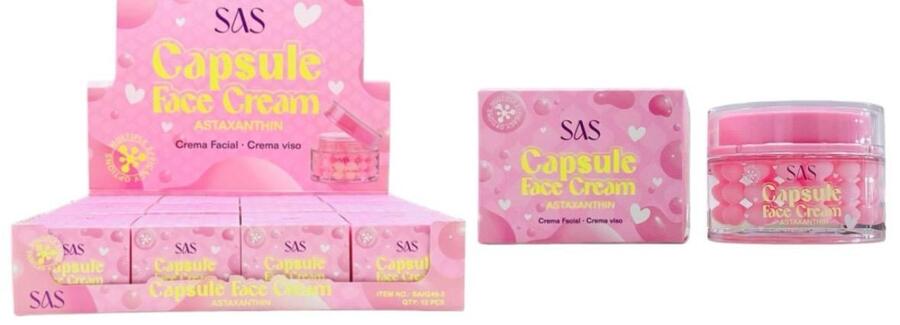 SAS CAPSULE FACE CREAM [Conf. da 12 pezzi]