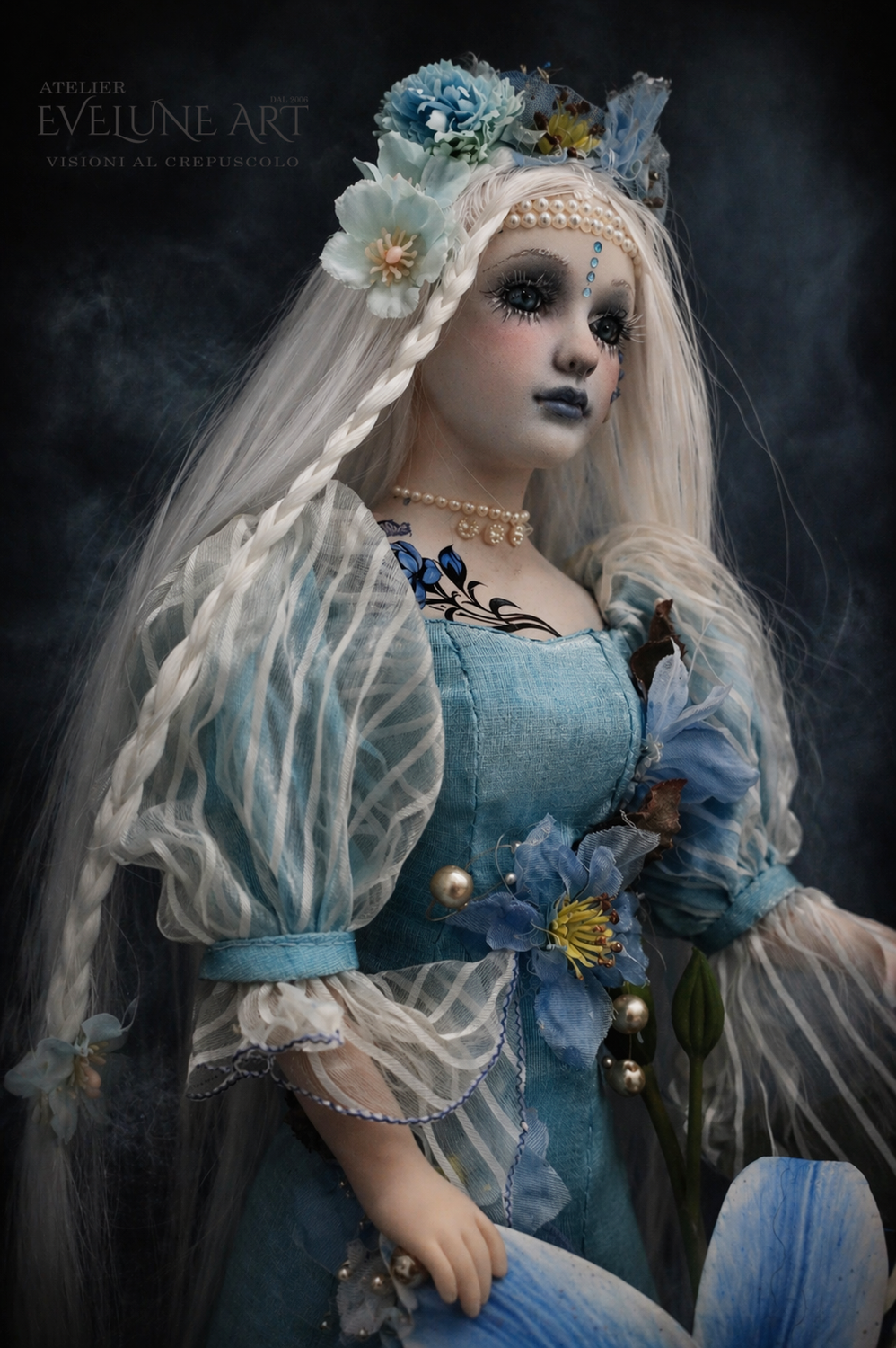 Aduial Risveglio al Crepuscolo Bambola elfica in stile Fantasy