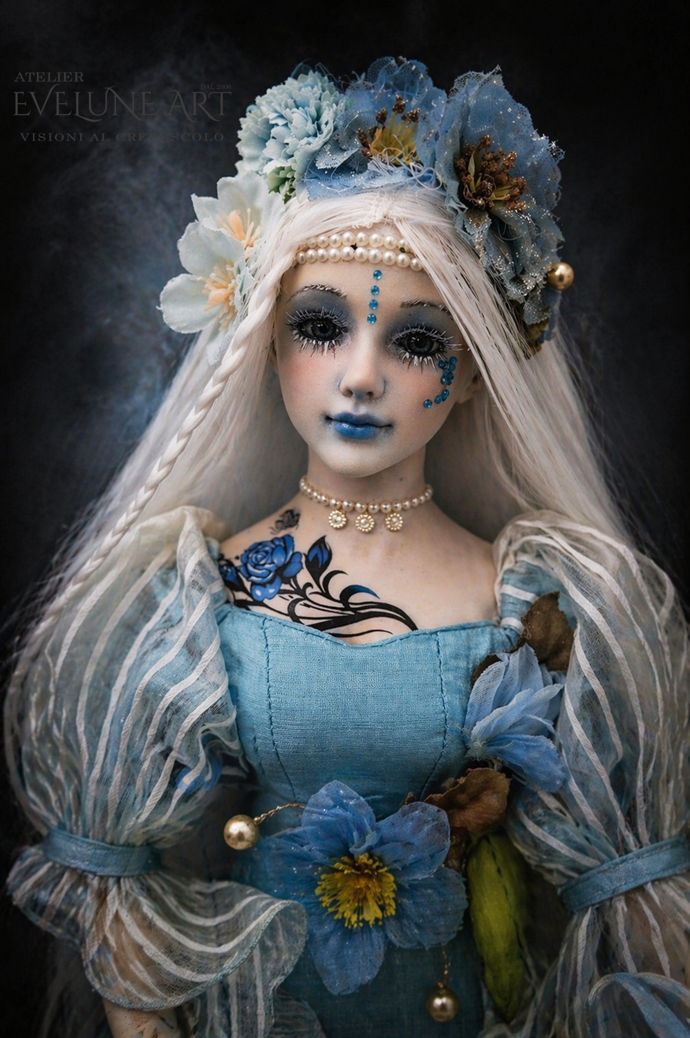 Aduial Risveglio al Crepuscolo Bambola elfica in stile Fantasy