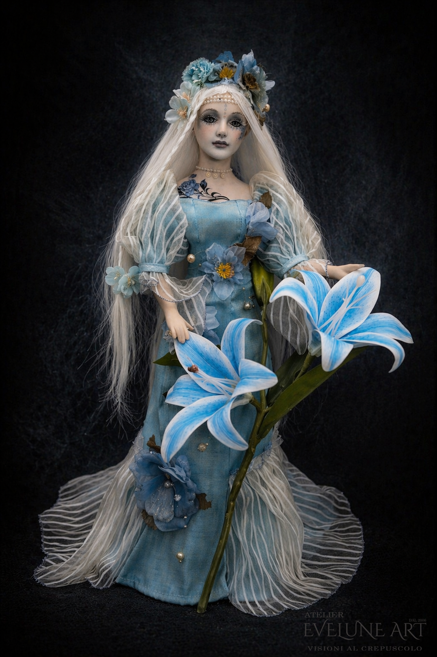 Aduial Risveglio al Crepuscolo Bambola elfica in stile Fantasy