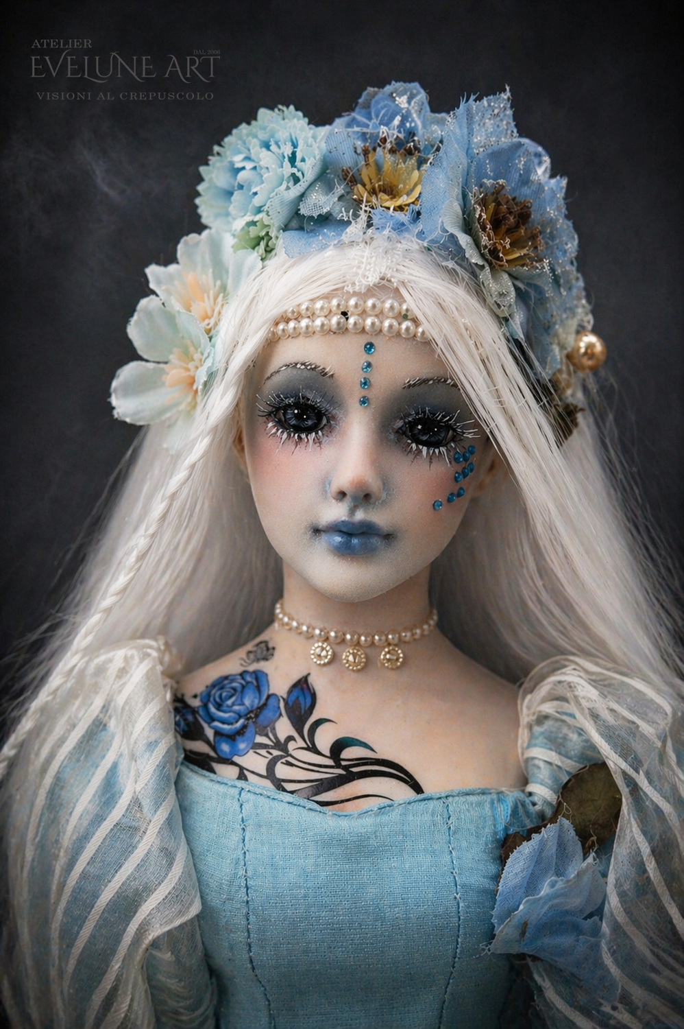 Aduial Risveglio al Crepuscolo Bambola elfica in stile Fantasy