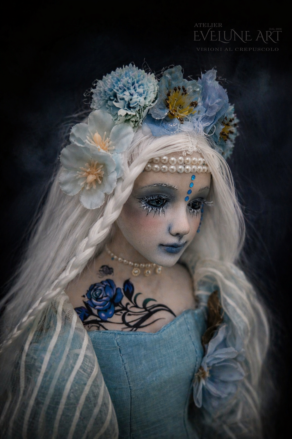 Aduial Risveglio al Crepuscolo Bambola elfica in stile Fantasy