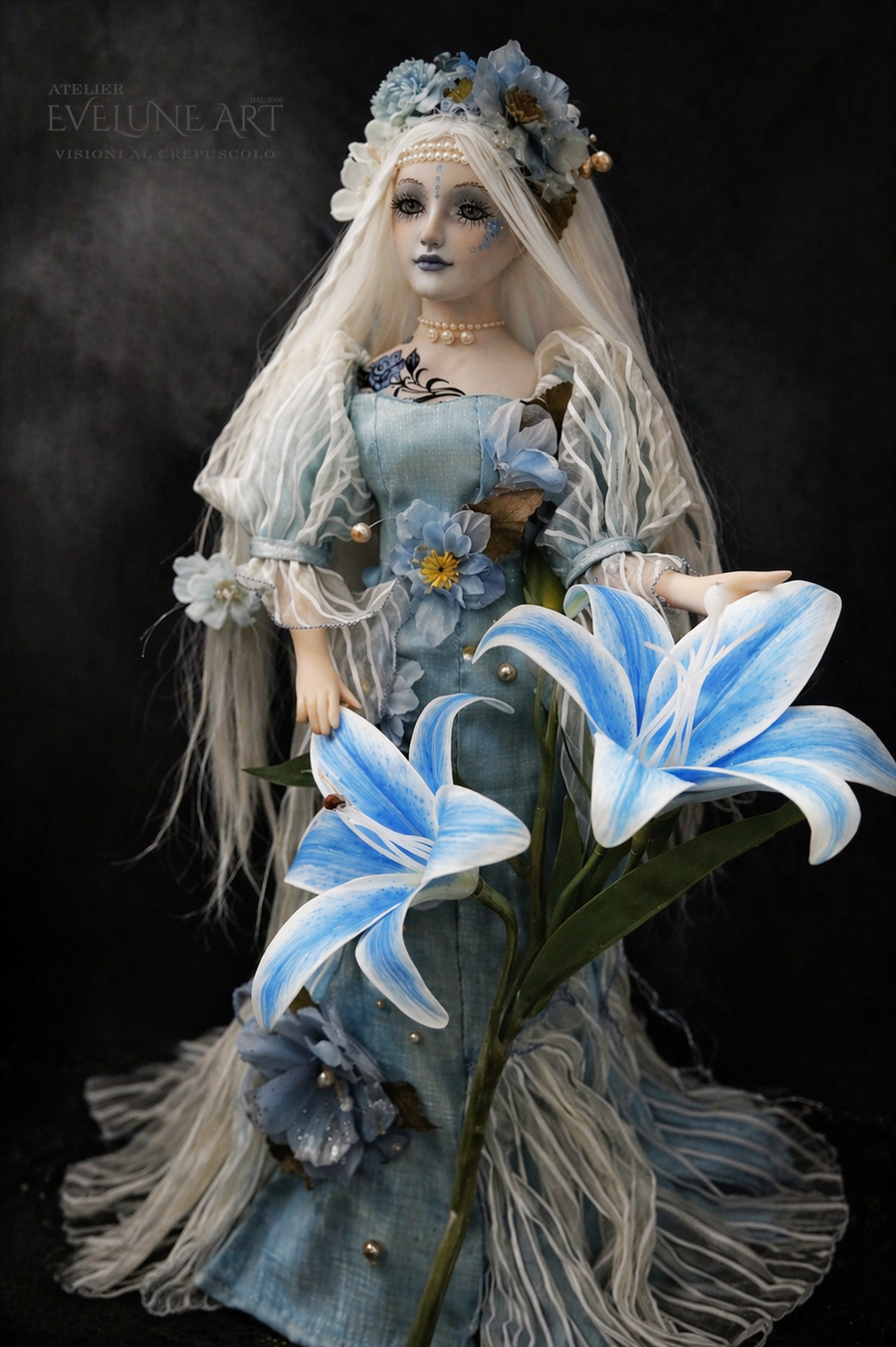 Aduial Risveglio al Crepuscolo Bambola elfica in stile Fantasy