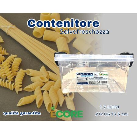 INTRADE CONTENITORE SALVAFRESCHEZZA 1,7 LT (Confezione da 12 pezzi) 