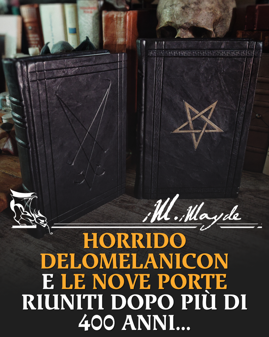 OFFERTA - NOVE PORTE E HORRIDO DELOMELANICON - DUE LIBRI IN SCONTO, 500€ anziché 568