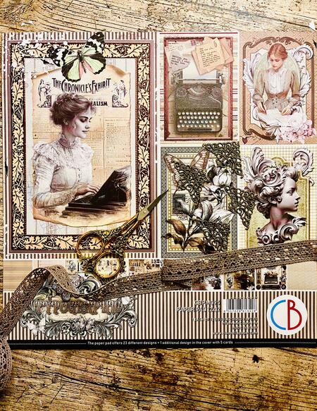 Kit Creativo Vintage “Typographic Journal”